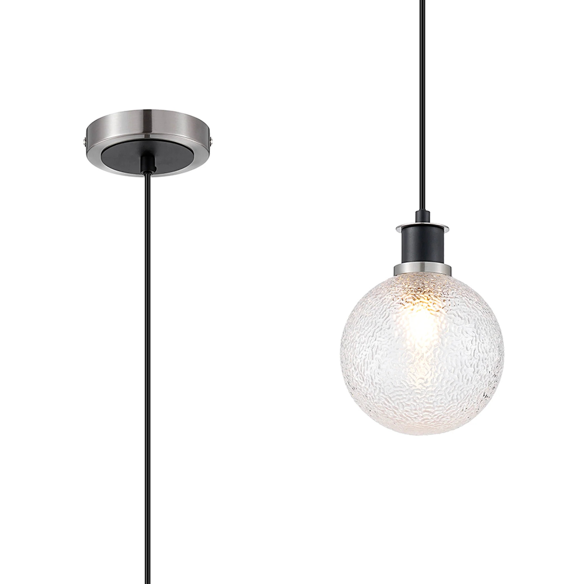 Cassie  Bathroom Pendant IP44- Various Finishes - Image 50