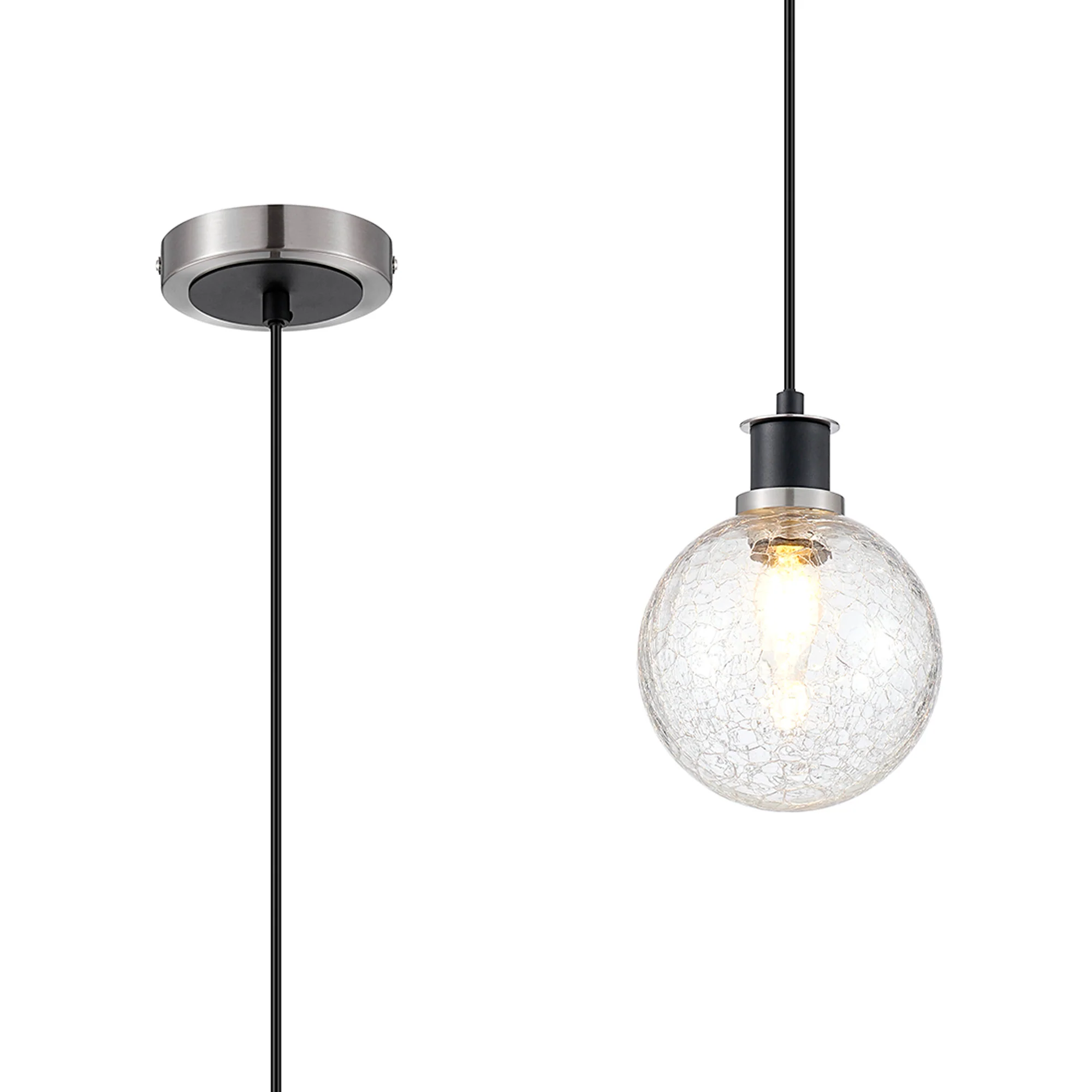 Cassie  Bathroom Pendant IP44- Various Finishes - Image 58
