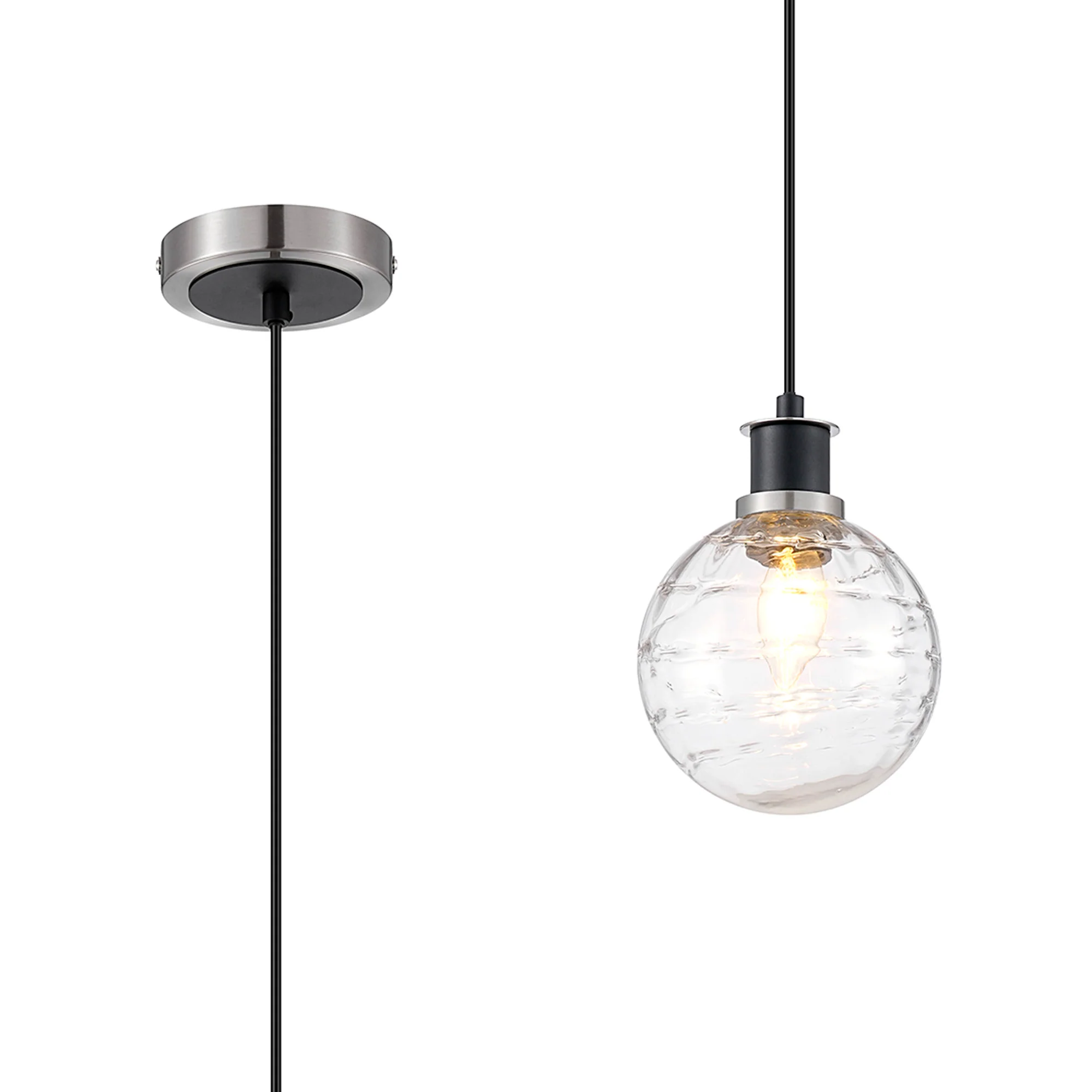 Cassie  Bathroom Pendant IP44- Various Finishes - Image 59