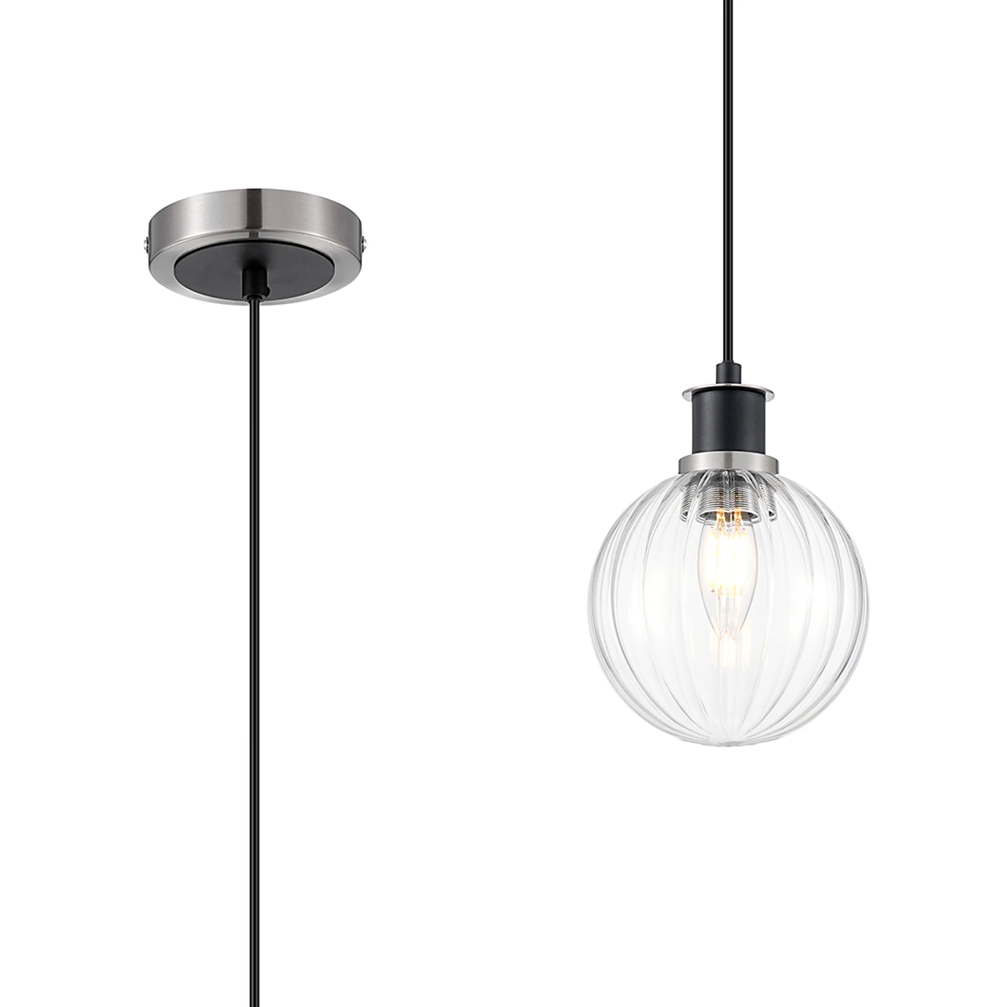 Cassie  Bathroom Pendant IP44- Various Finishes - Image 62