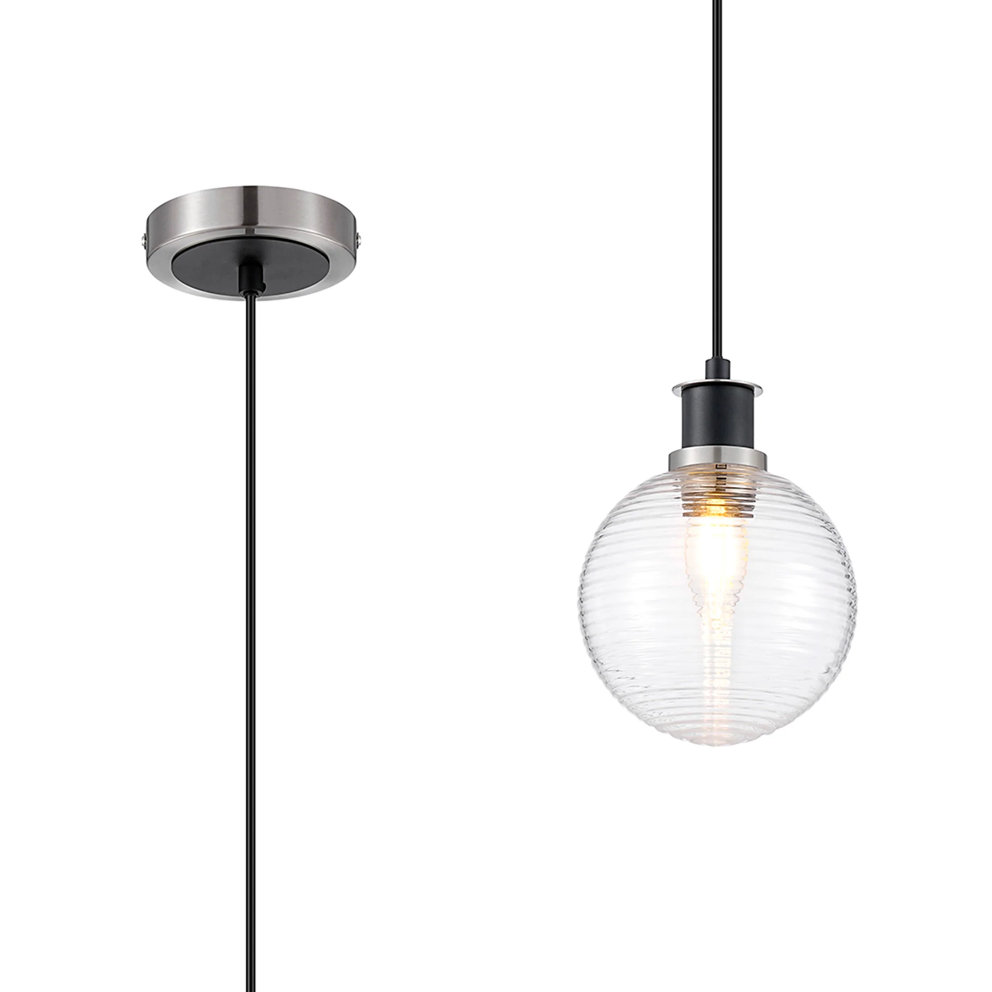 Cassie  Bathroom Pendant IP44- Various Finishes - Image 63