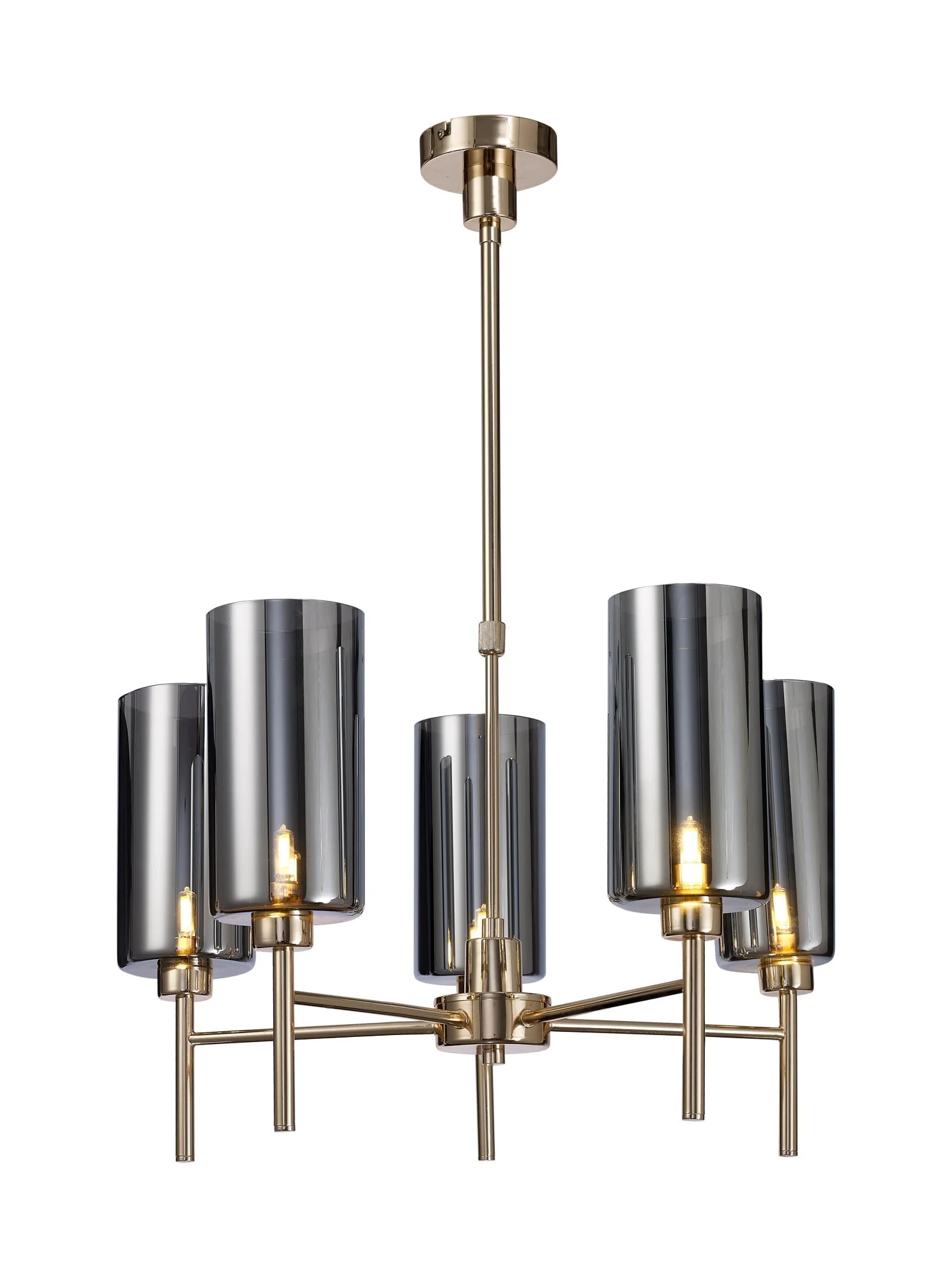 Cassis 5Lt Telescopic/Semi Flush Multi-Arm Pendant - Various Styles - Image 5