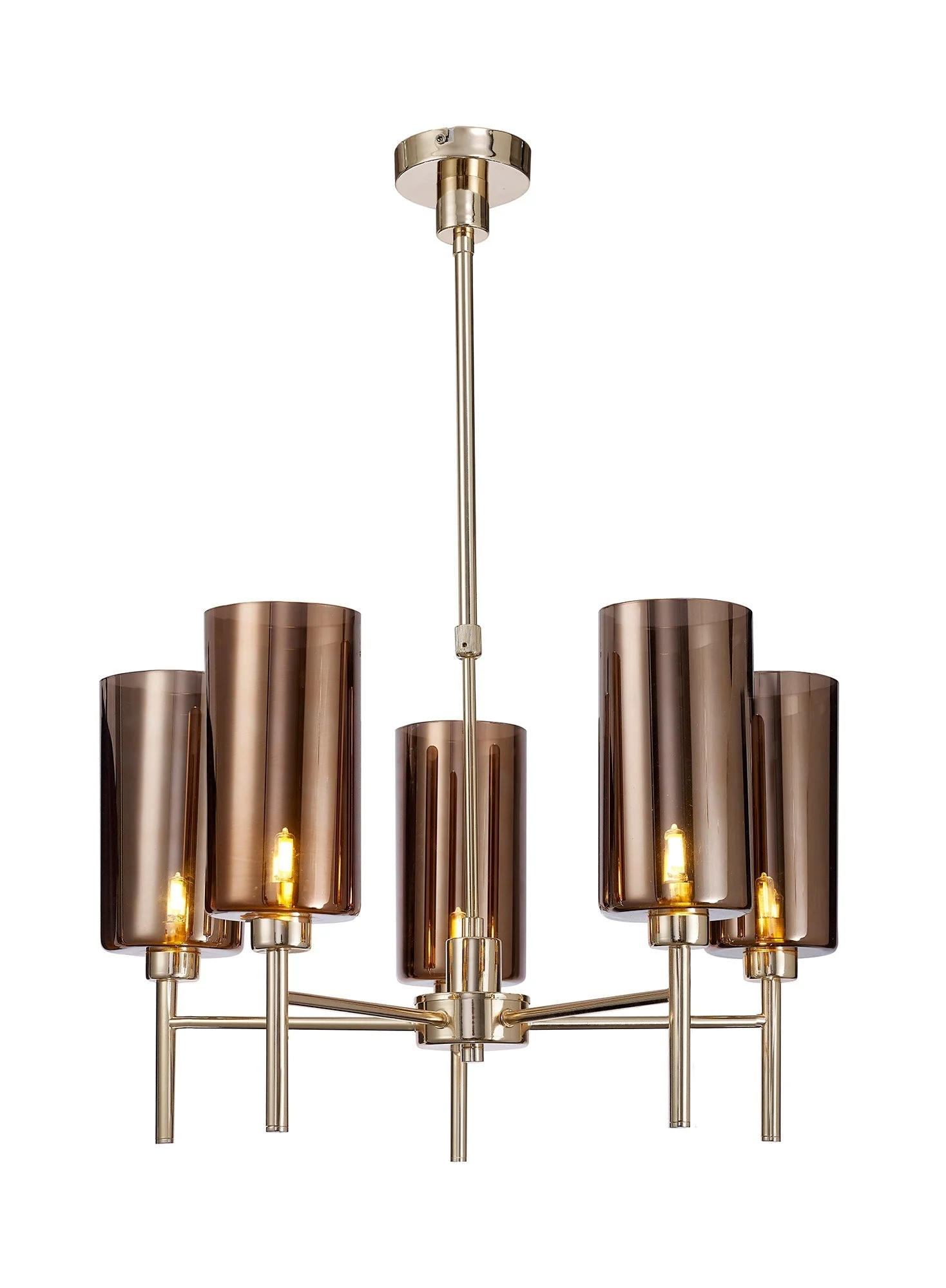 Cassis 5Lt Telescopic/Semi Flush Multi-Arm Pendant - Various Styles - Image 8
