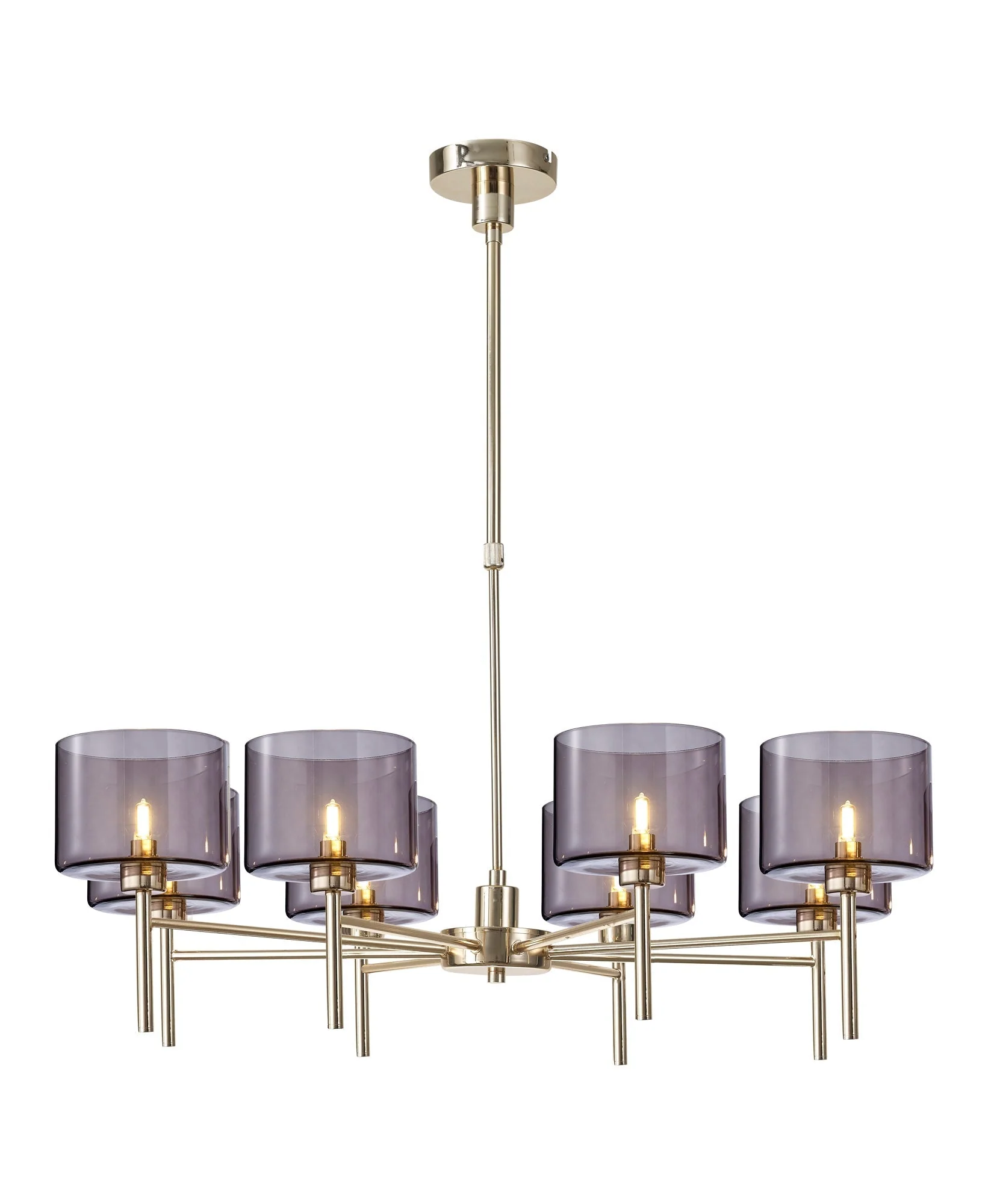 Cassis 8Lt Telescopic/Semi Flush Multi-Arm Pendant - Various Styles - Image 10