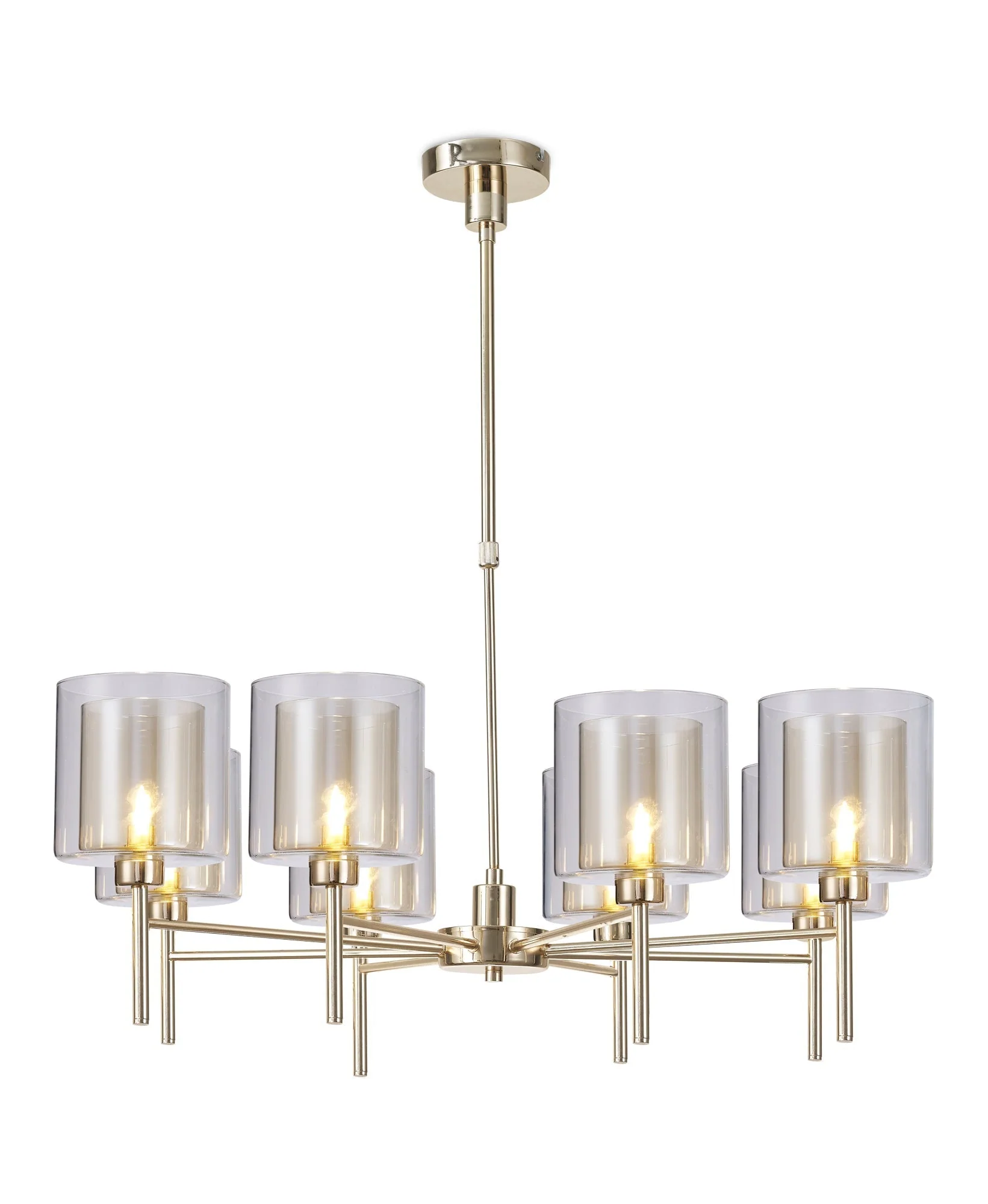 Cassis 8Lt Telescopic/Semi Flush Multi-Arm Pendant - Various Styles - Image 16