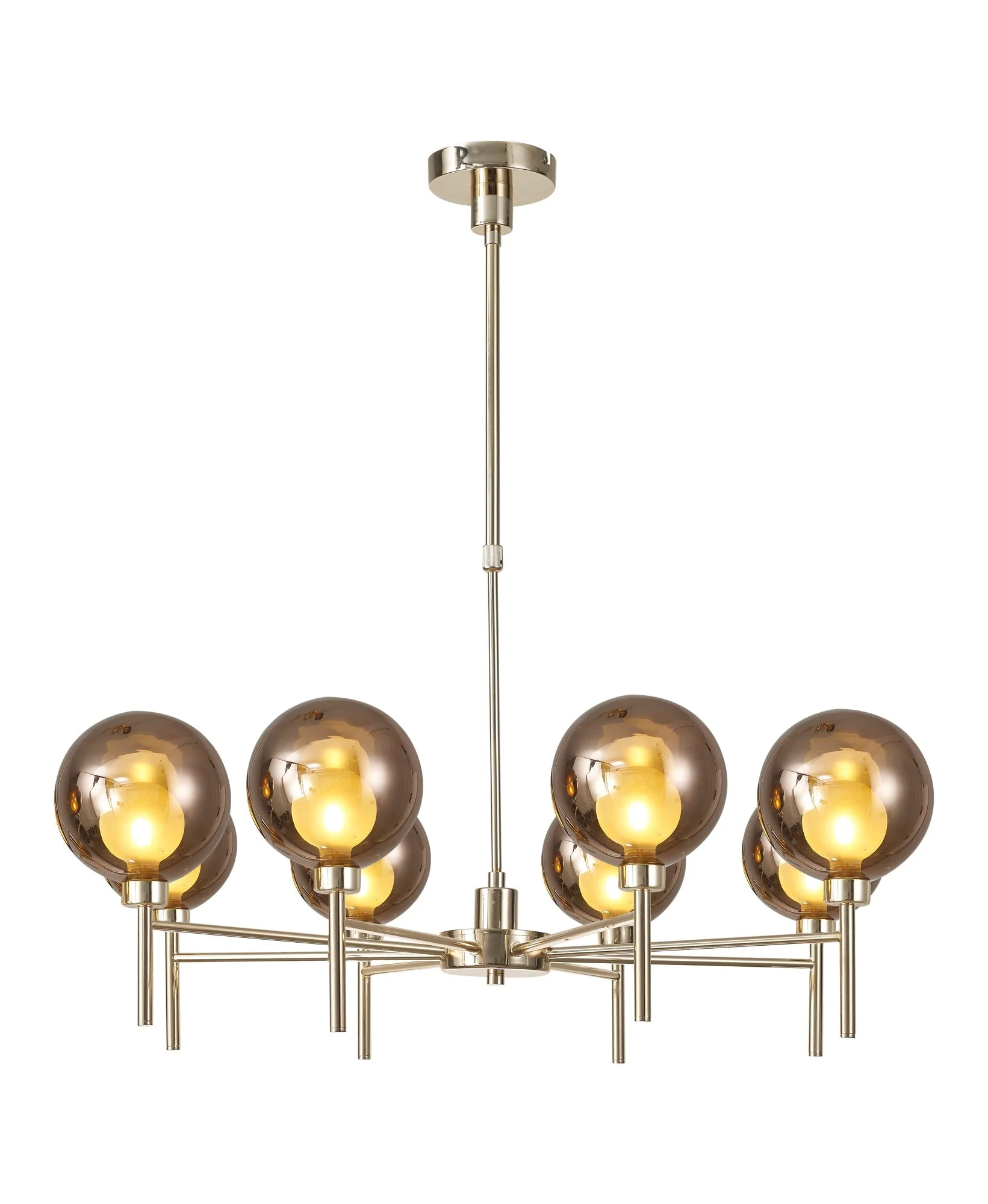 Cassis 8Lt Telescopic/Semi Flush Multi-Arm Pendant - Various Styles - Image 18
