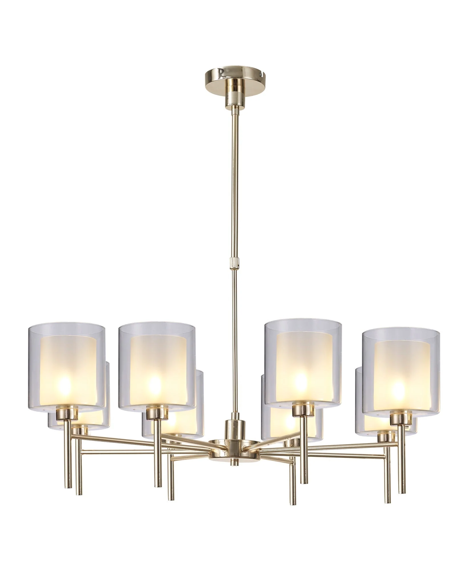 Cassis 8Lt Telescopic/Semi Flush Multi-Arm Pendant - Various Styles - Image 19