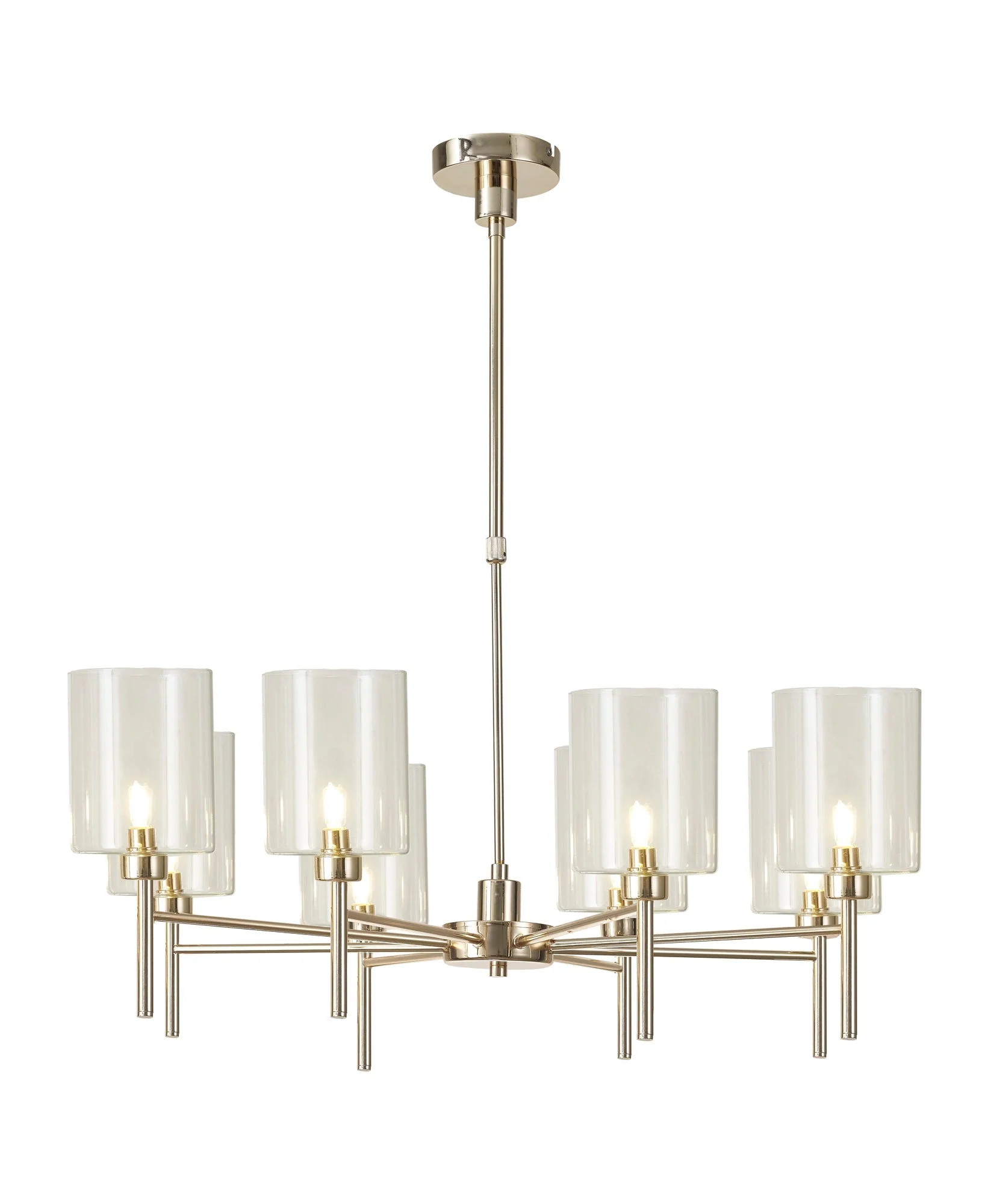 Cassis 8Lt Telescopic/Semi Flush Multi-Arm Pendant - Various Styles - Image 3
