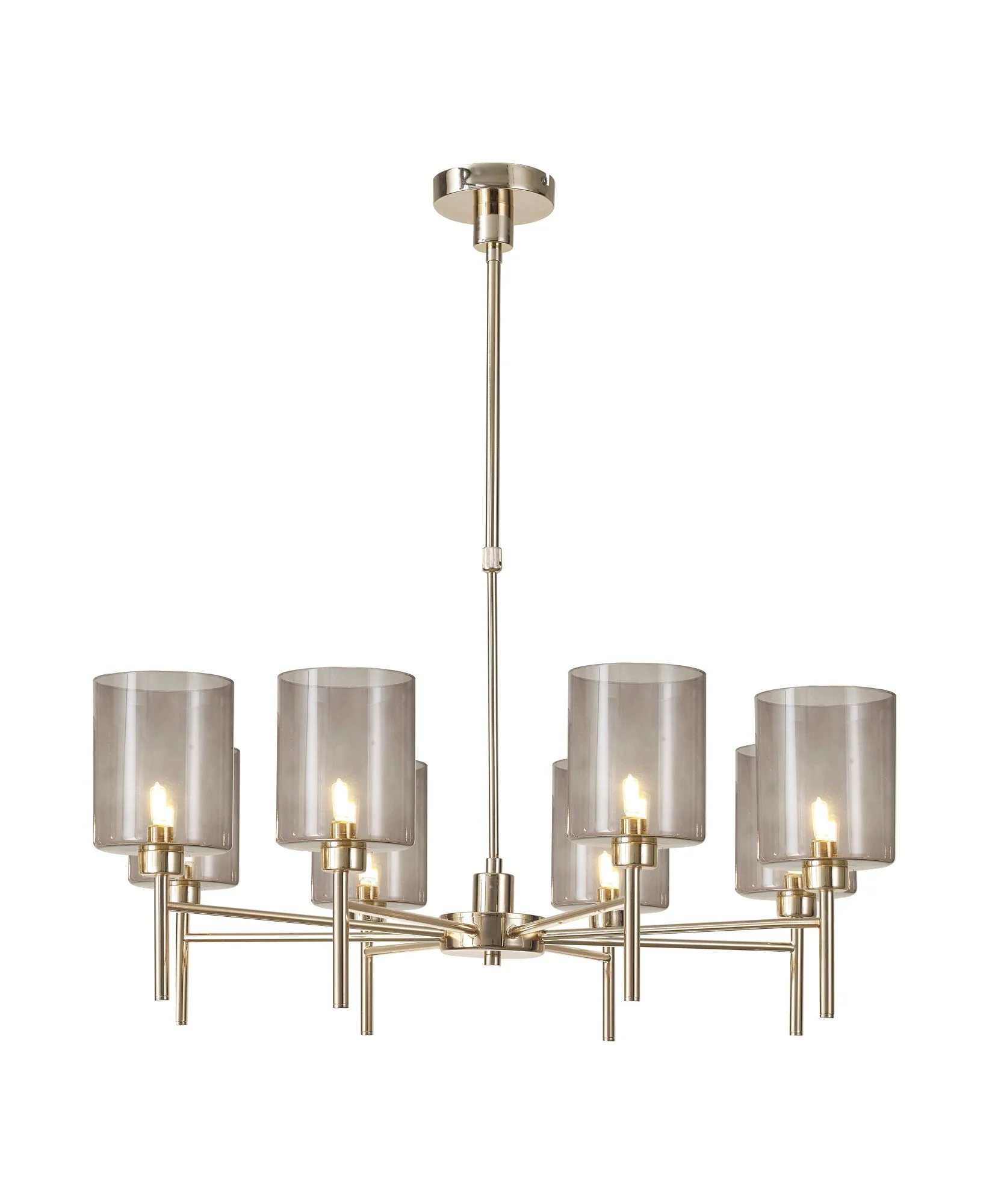 Cassis 8Lt Telescopic/Semi Flush Multi-Arm Pendant - Various Styles - Image 7