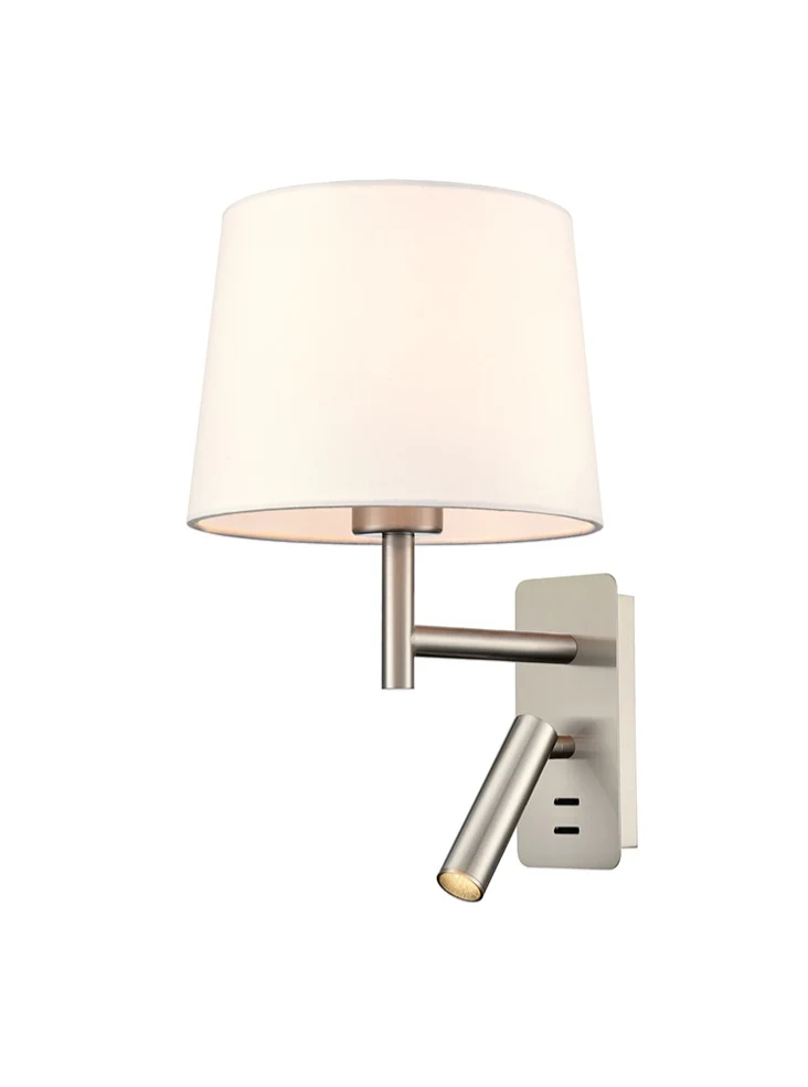 Castana Wall Light w/ Reader - Various Colours - Image 3
