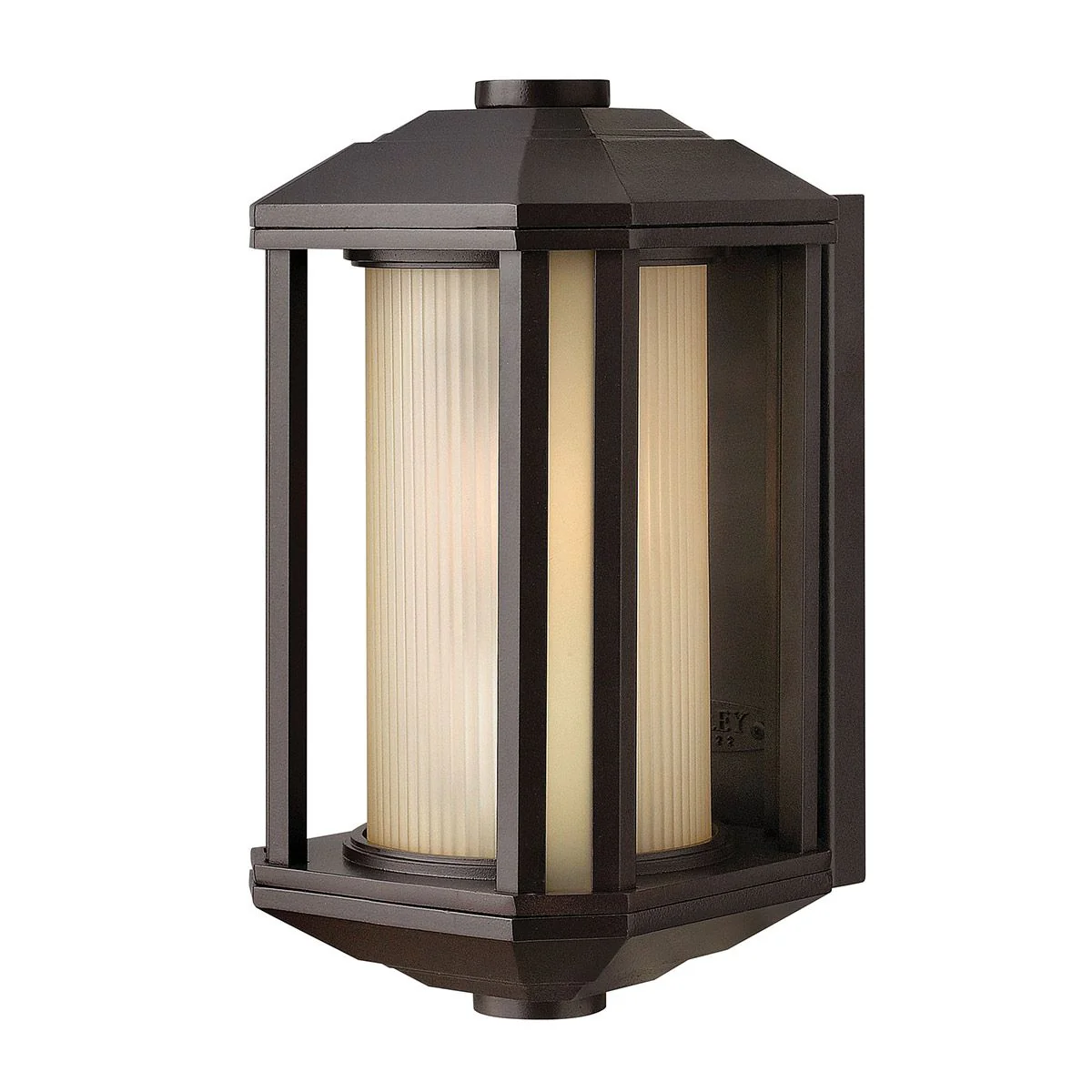 Castelle 1 Light Small/Medium Wall Lantern - BlackBronze E27 IP44 - Image 2