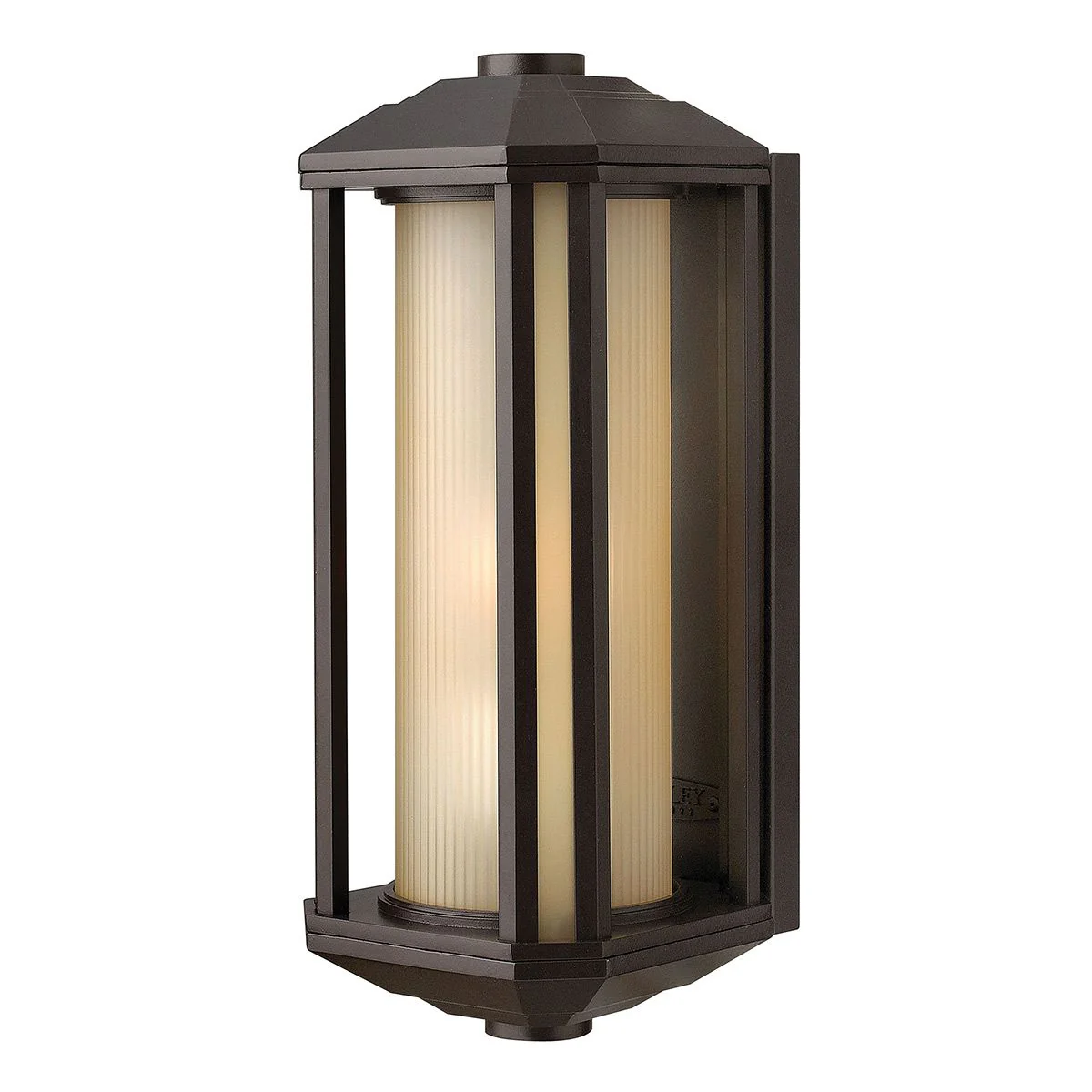 Castelle 1 Light Small/Medium Wall Lantern - BlackBronze E27 IP44 - Image 4