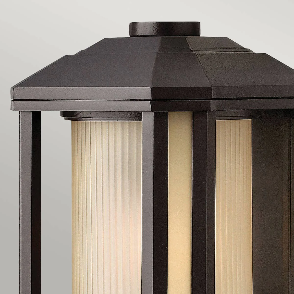 Castelle 1 Light Small/Medium Wall Lantern - BlackBronze E27 IP44 - Image 9
