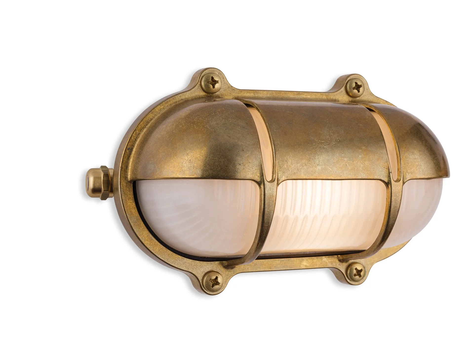 Castletown  Wall Light- Brass/ Nickel Finish - Image 5