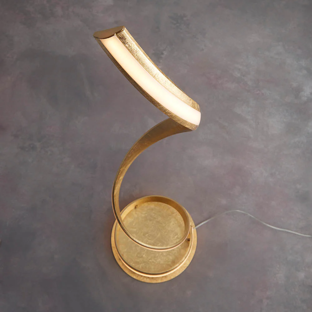 Castor Floor Lamp - Chrome/Gold/Silver Finish Integrated LED - Image 15