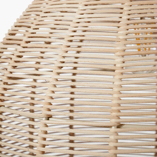 Caswell Natural Rattan Dome Pendant - Image 16