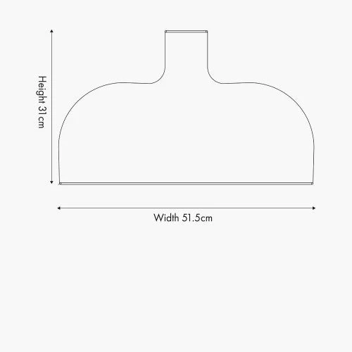 Caswell Natural Rattan Dome Pendant - Image 8