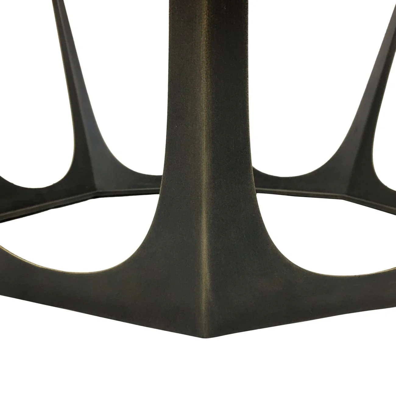 Catalan Bronze Gilded Coffee Table with Glass Top - Image 3
