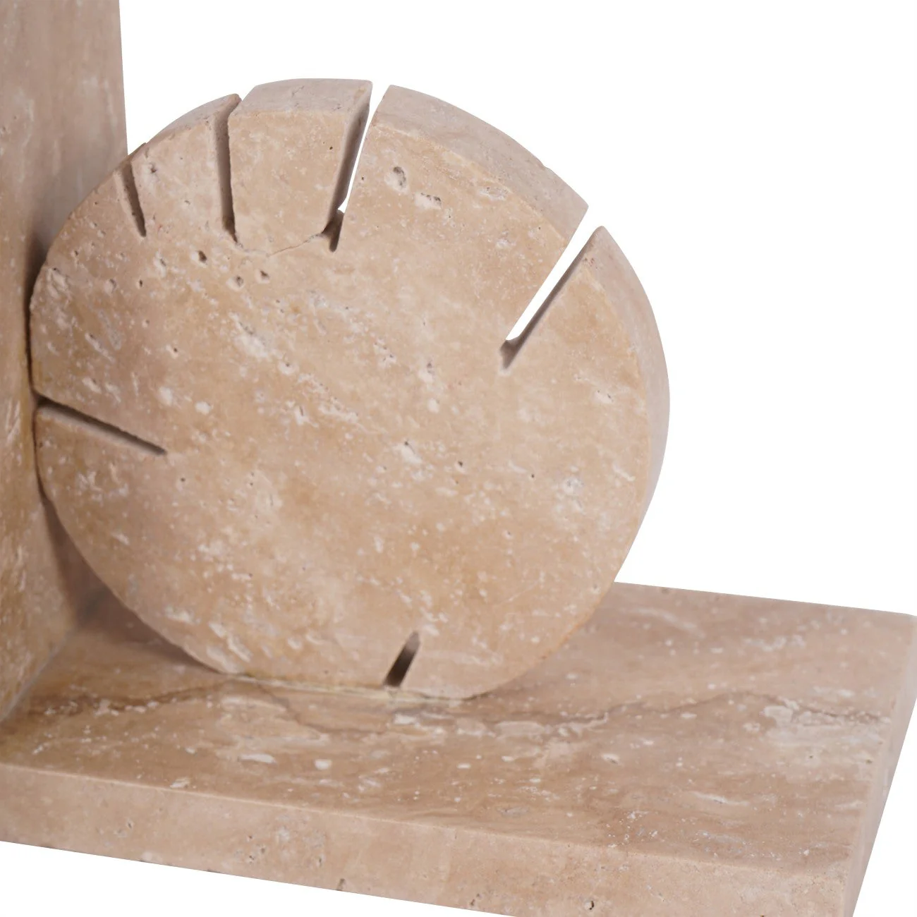 Catania Travertine Bookends - Image 4