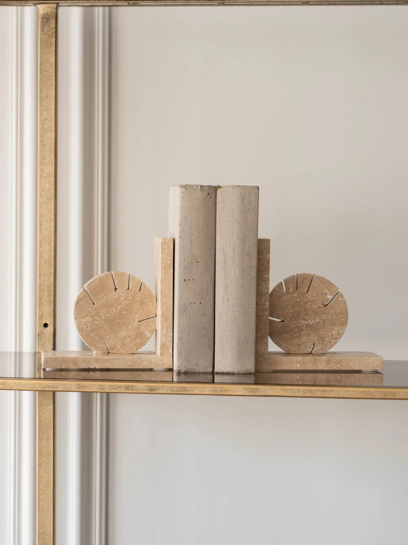 Catania Travertine Bookends - Image 5