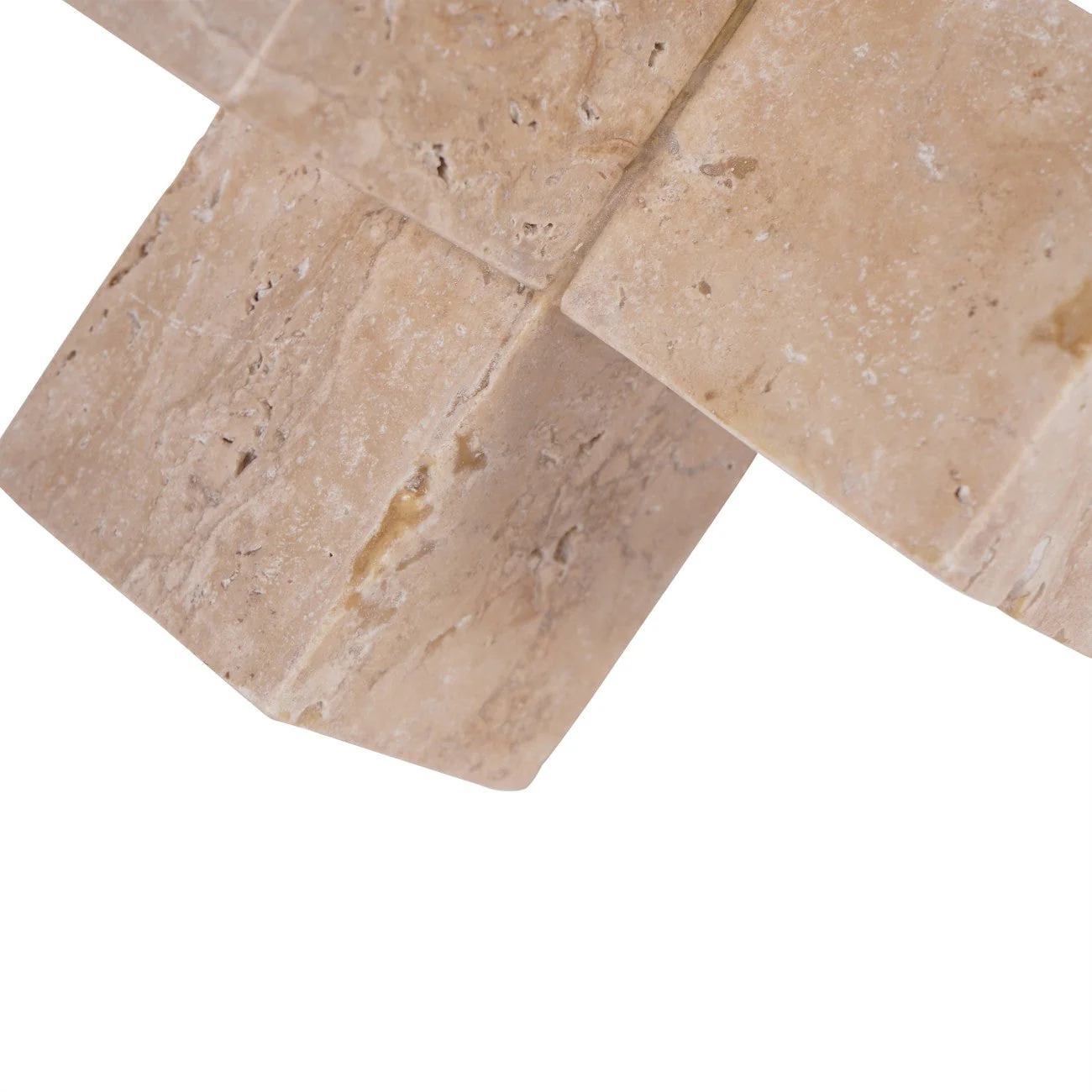 Catania Travertine Cross Sculpture - Image 5