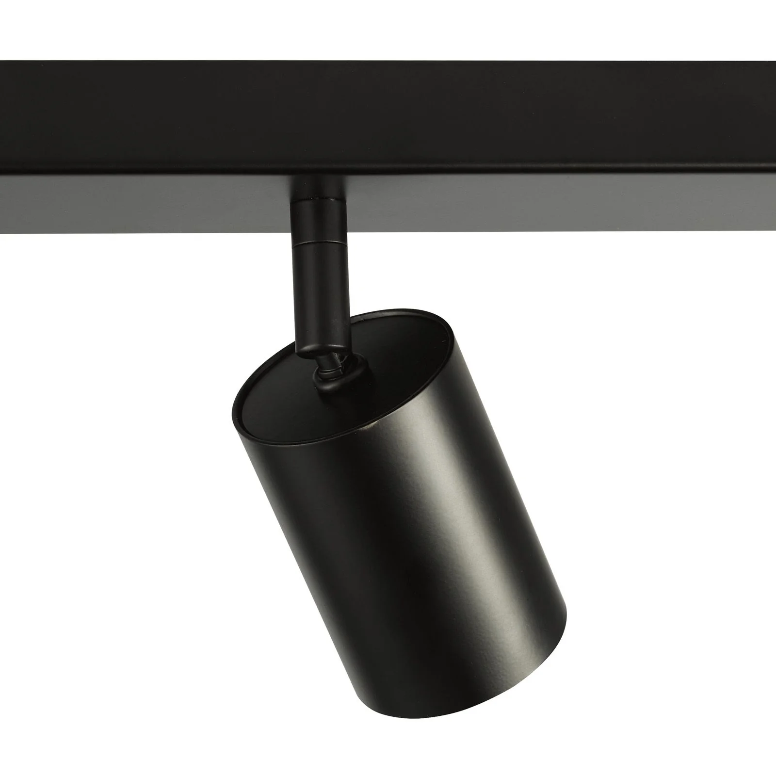 Cawley 4 Light Plate Spotlight - Matt Black Finish - Image 4