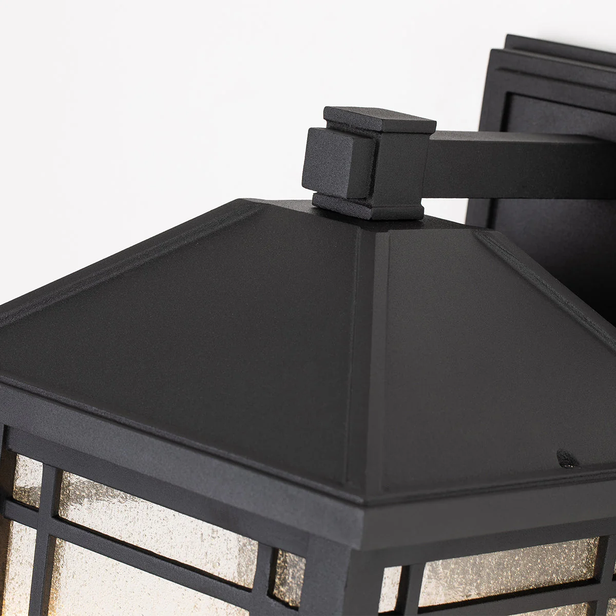 Cedar Small/Medium/Large Wall Lantern - Black Finish - Image 10