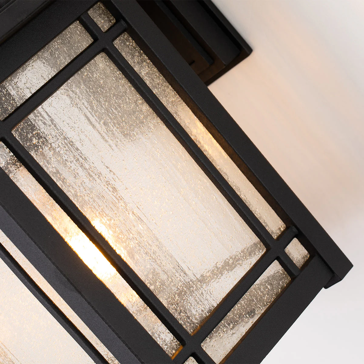 Cedar Small/Medium/Large Wall Lantern - Black Finish - Image 7