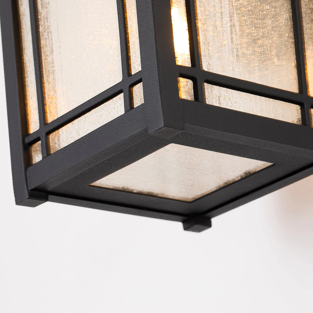 Cedar Small/Medium/Large Wall Lantern - Black Finish - Image 8