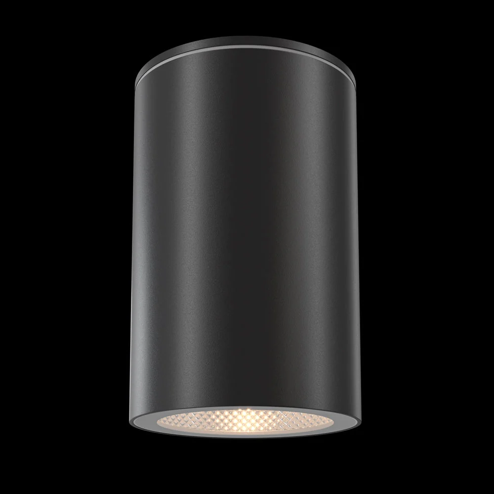 Roll Ceiling lamp - Black Finish - Image 3