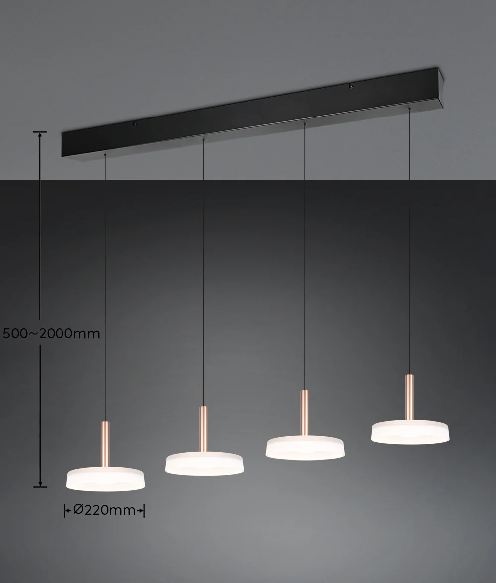 Celeste Kitchen Pendant- Coffee/ Black Finishes - Image 8