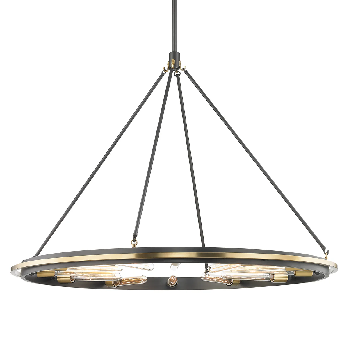 Chambers 9/12Lt Pendant - Aged Brass - Image 2