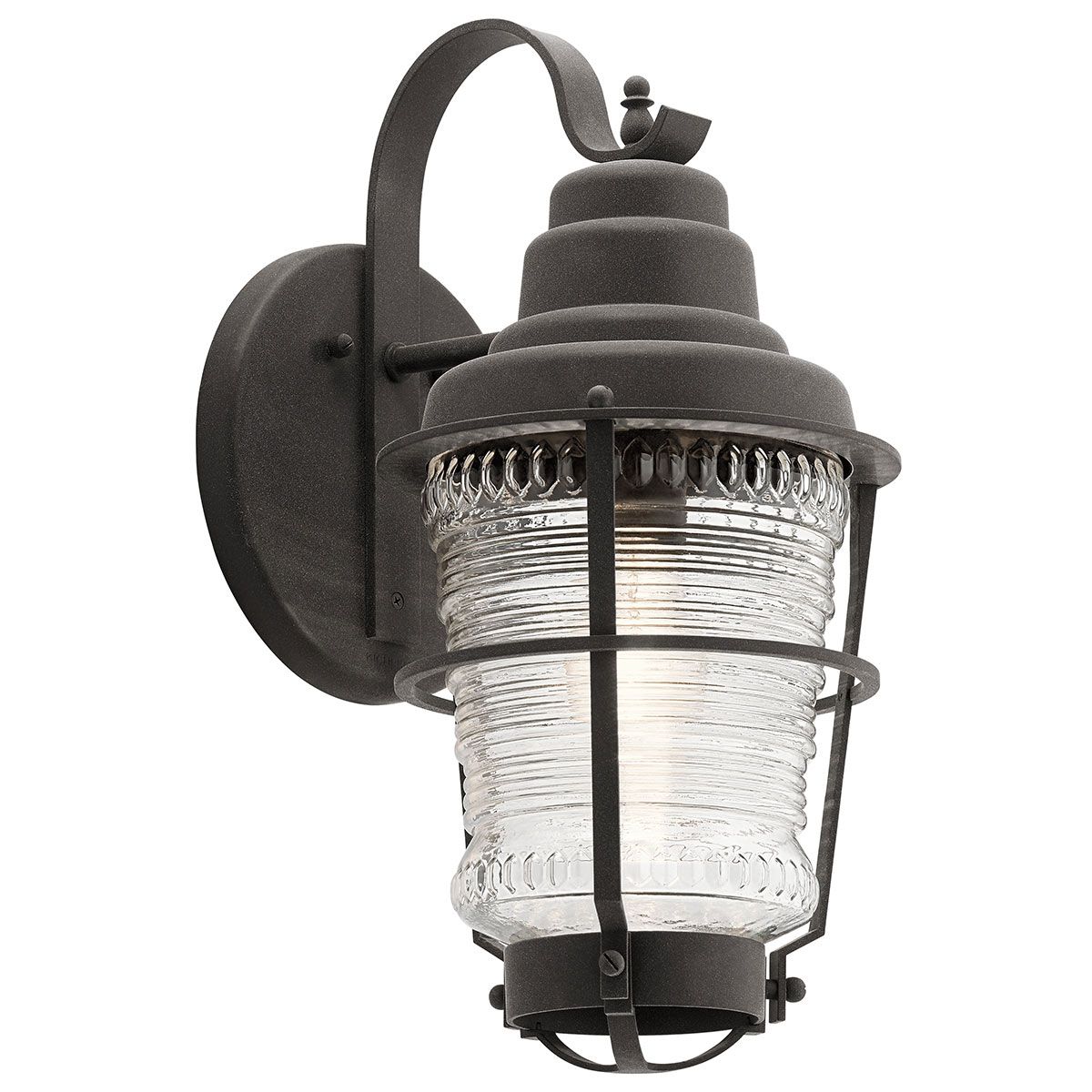Chance Harbor 1 Light Small /Medium/Large Outdoor Lantern - Weathered Zinc E27 IP44 - Image 2