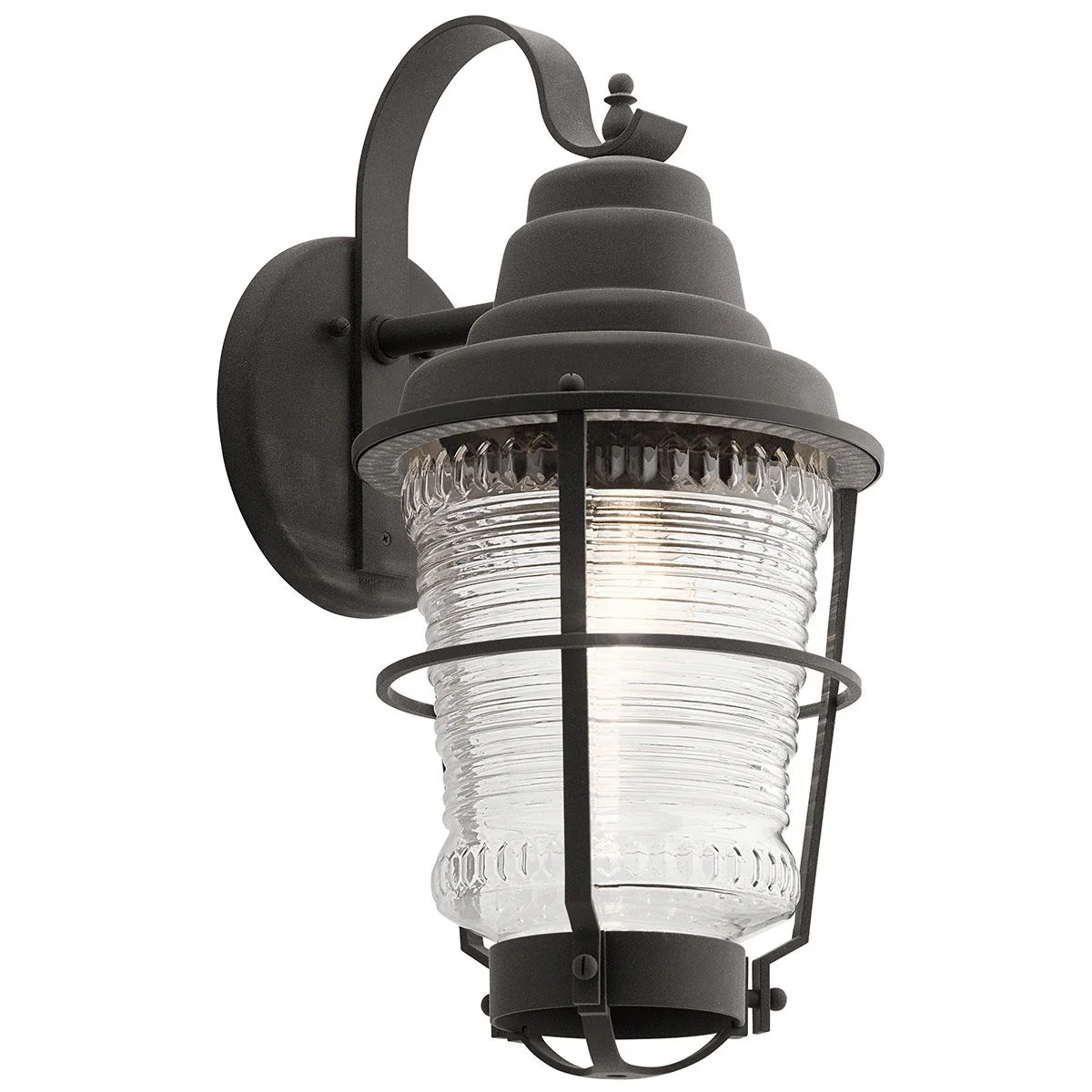 Chance Harbor 1 Light Small /Medium/Large Outdoor Lantern - Weathered Zinc E27 IP44 - Image 3