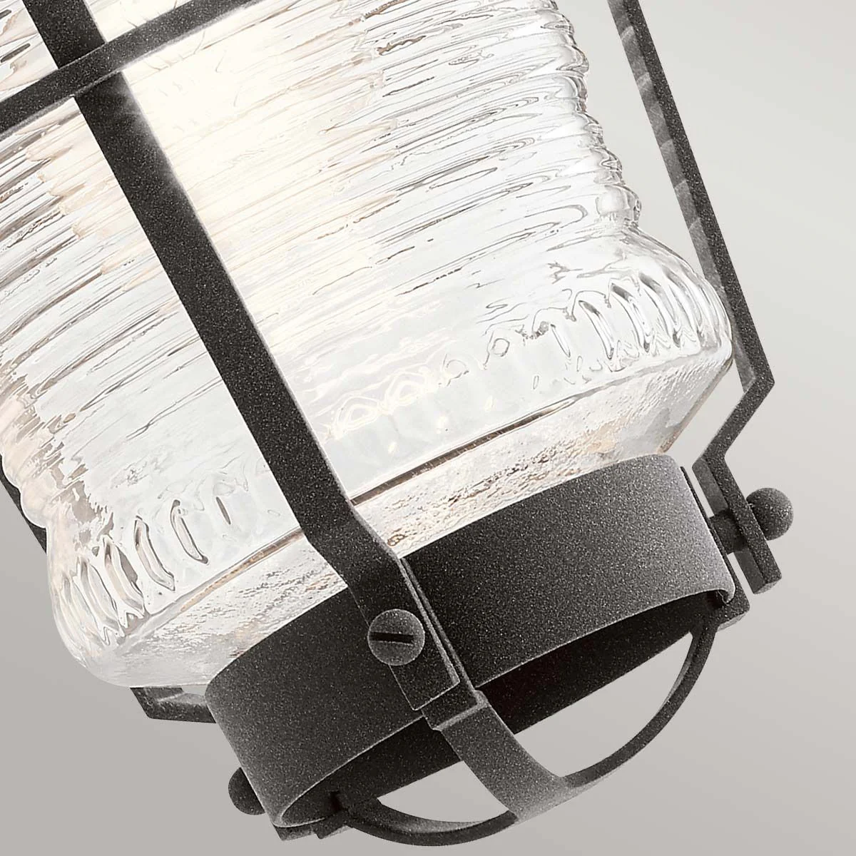 Chance Harbor 1 Light Small /Medium/Large Outdoor Lantern - Weathered Zinc E27 IP44 - Image 7
