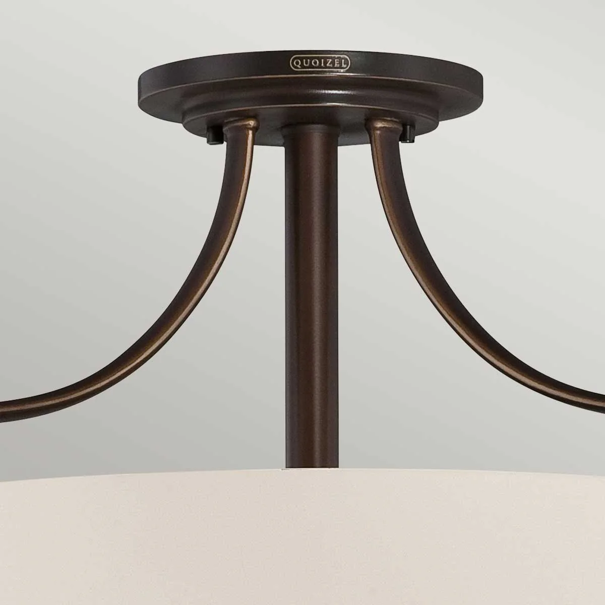 Chantilly 3 Light Semi-Flush Light - Palladian Bronze - Image 2