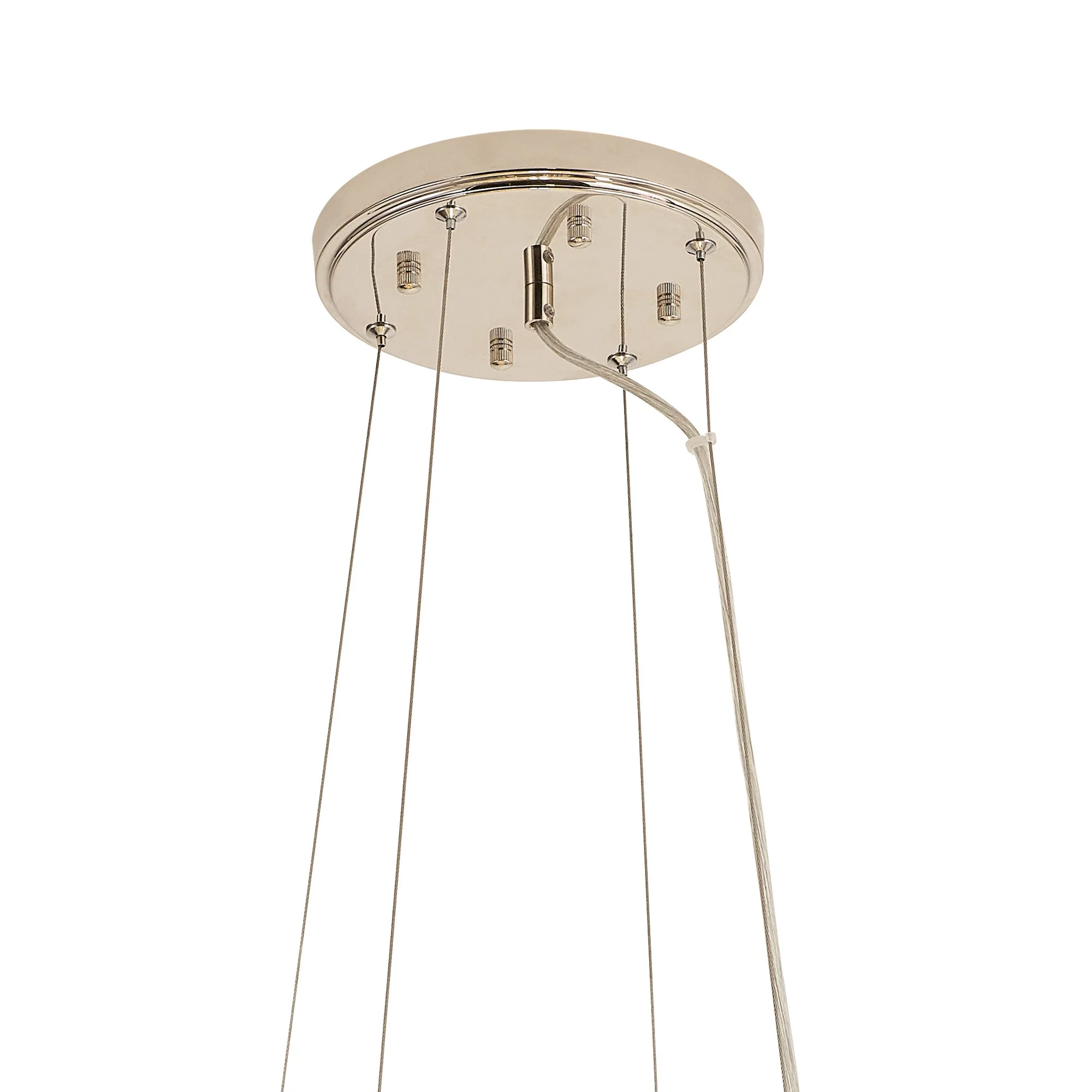 Chantilly 9/7 Light, Polished Nickel/French Gold/Crystal - Image 10