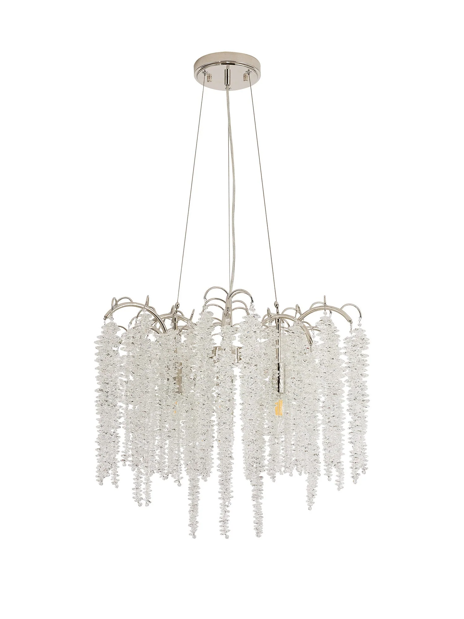 Chantilly 9/7 Light, Polished Nickel/French Gold/Crystal - Image 17