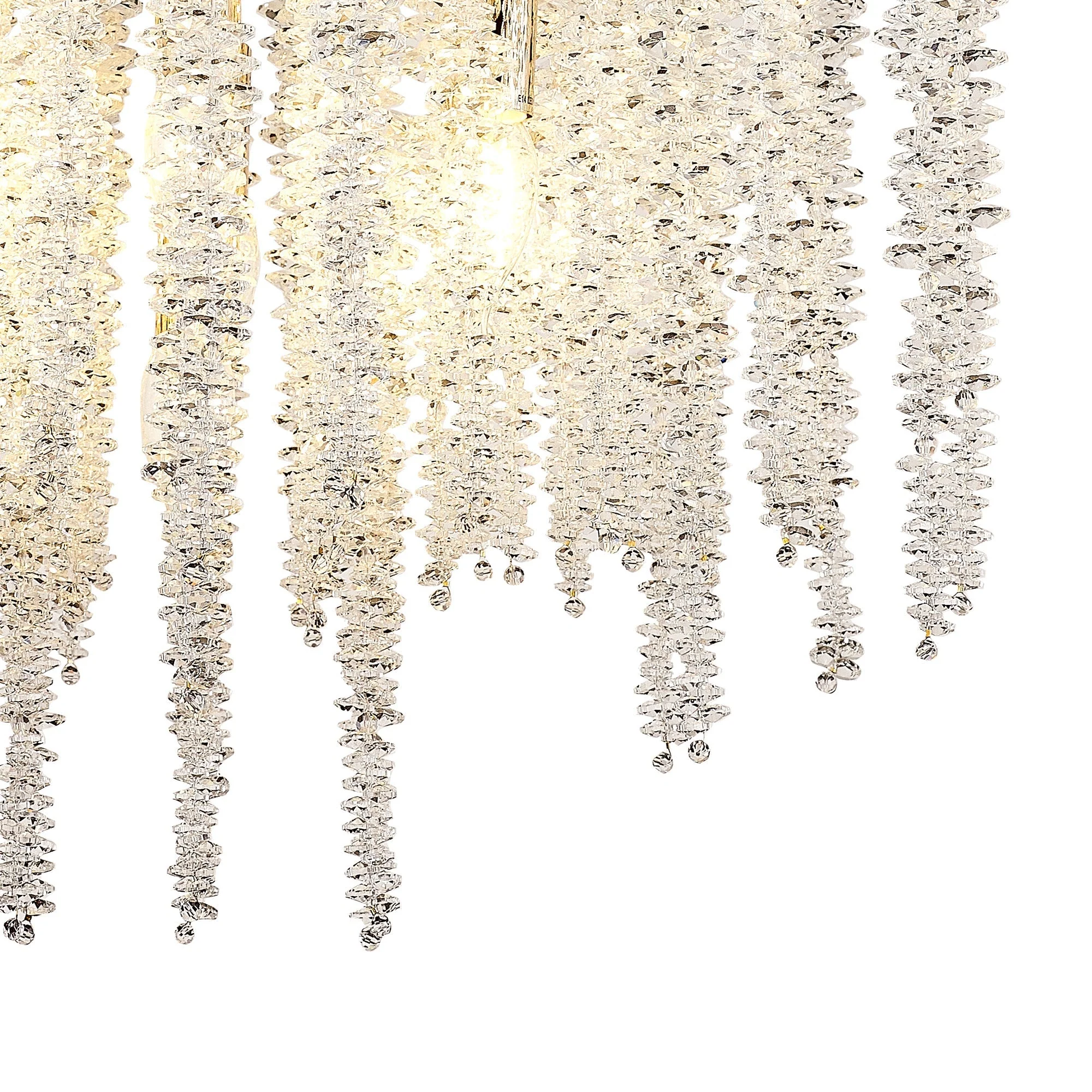 Chantilly 9/7 Light, Polished Nickel/French Gold/Crystal - Image 7