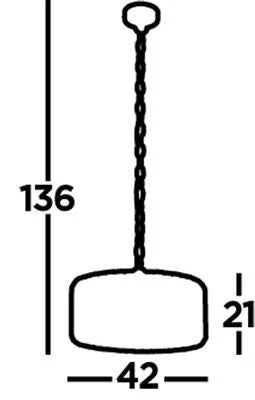 Chapeau 3/4/5 Lt Pendant/semi-Flush- Amber, Smoke & Clear Crystal - Image 4