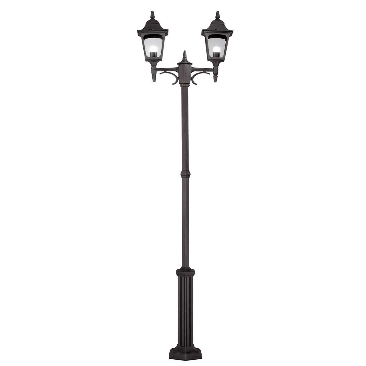 Chapel 1/2Lt Lamp Post - Black IP44  E27 - Image 2