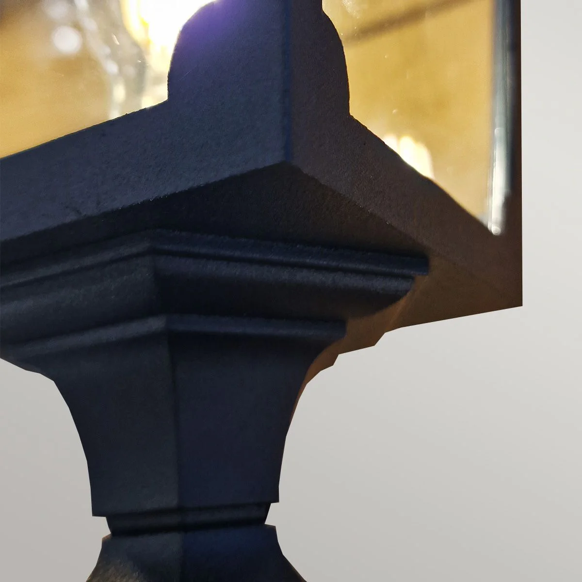 Chapel 1/2Lt Lamp Post - Black IP44  E27 - Image 5