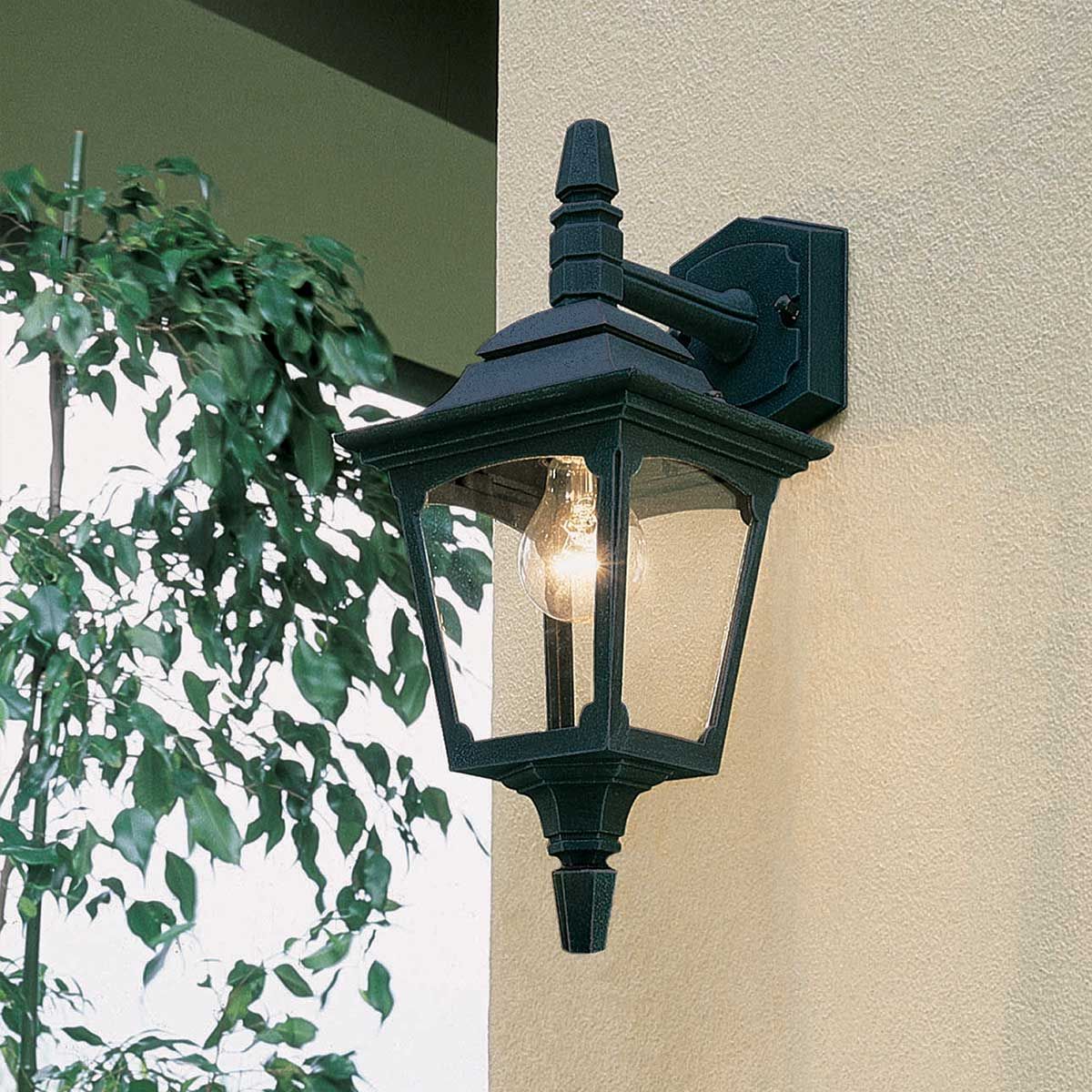 Chapel 1 Light Up/Down Outdoor Lantern - Black E27 IP44 - Image 13