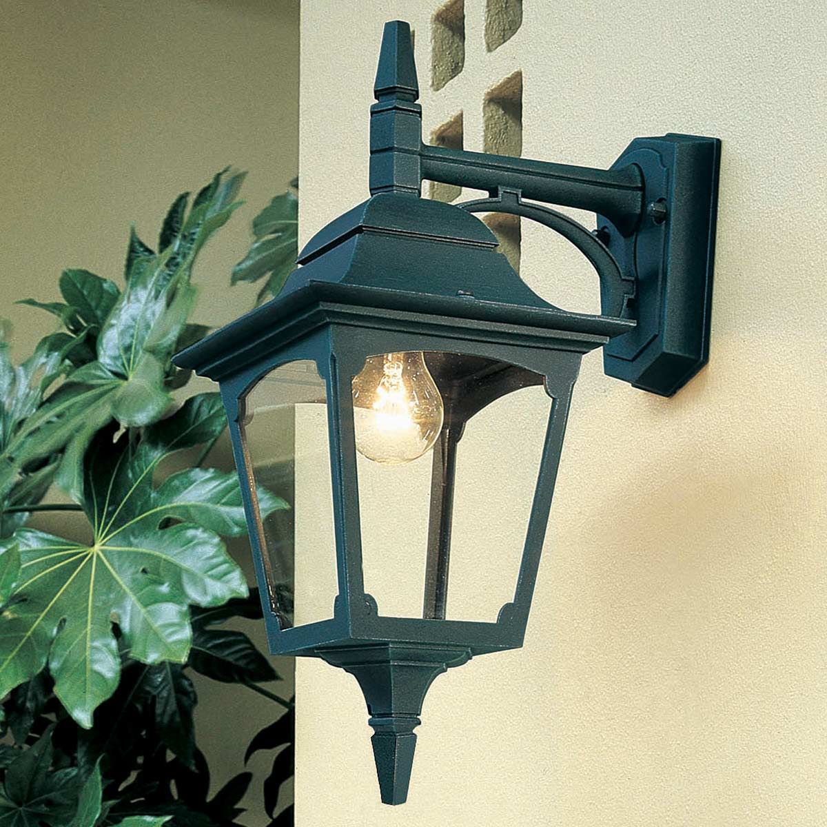 Chapel 1 Light Up/Down Outdoor Lantern - Black E27 IP44 - Image 8