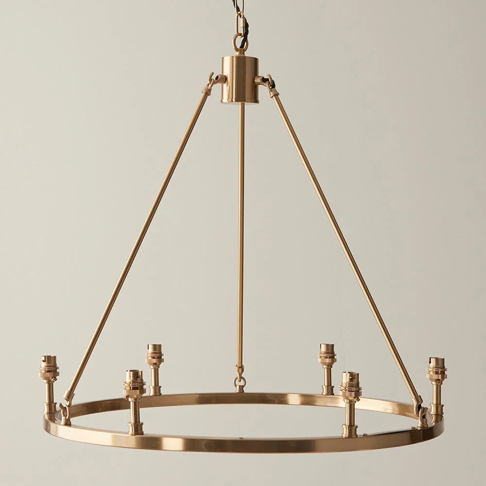Charlemagne 3/6Lt Centre Ceiling Light - Brass - Image 3