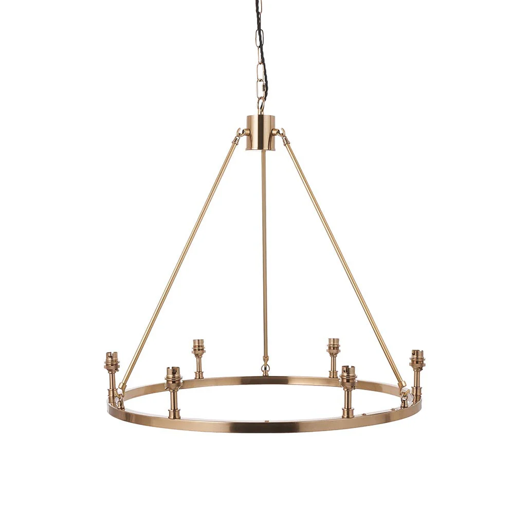 Charlemagne 3/6Lt Centre Ceiling Light - Brass - Image 6