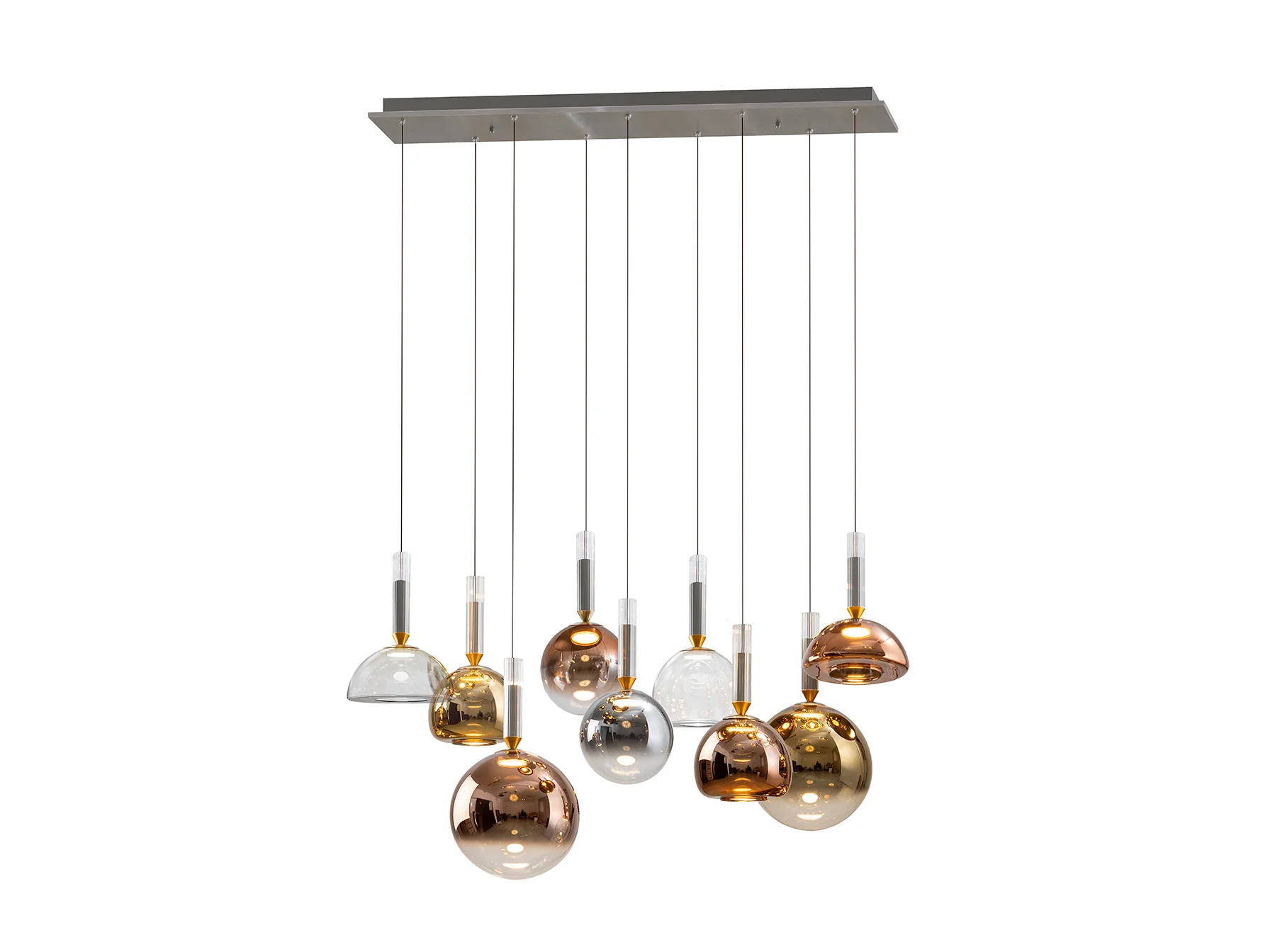 Charlize  9Lt Ceiling Light- Various Finishes - Image 4
