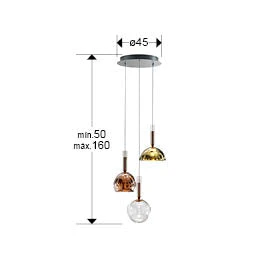 Charlize - Lamp 3/6/16L Colours Ip20 Integrated Led - Image 5