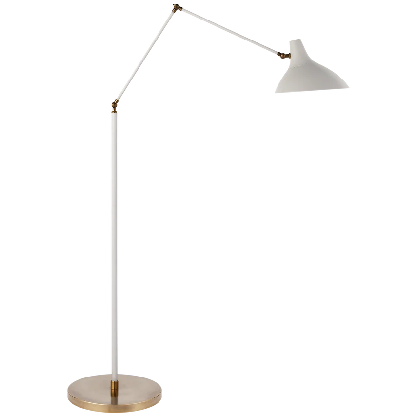Charlton Floor Lamp- Black/ White Finishes - Image 2