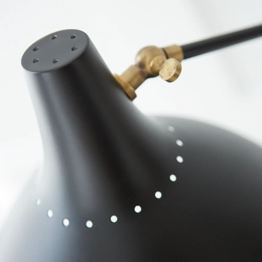 Charlton Floor Lamp- Black/ White Finishes - Image 5